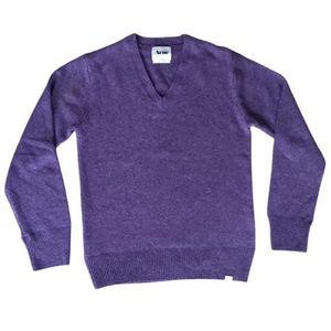 ACNE Purple Sweater, Lambs Wool